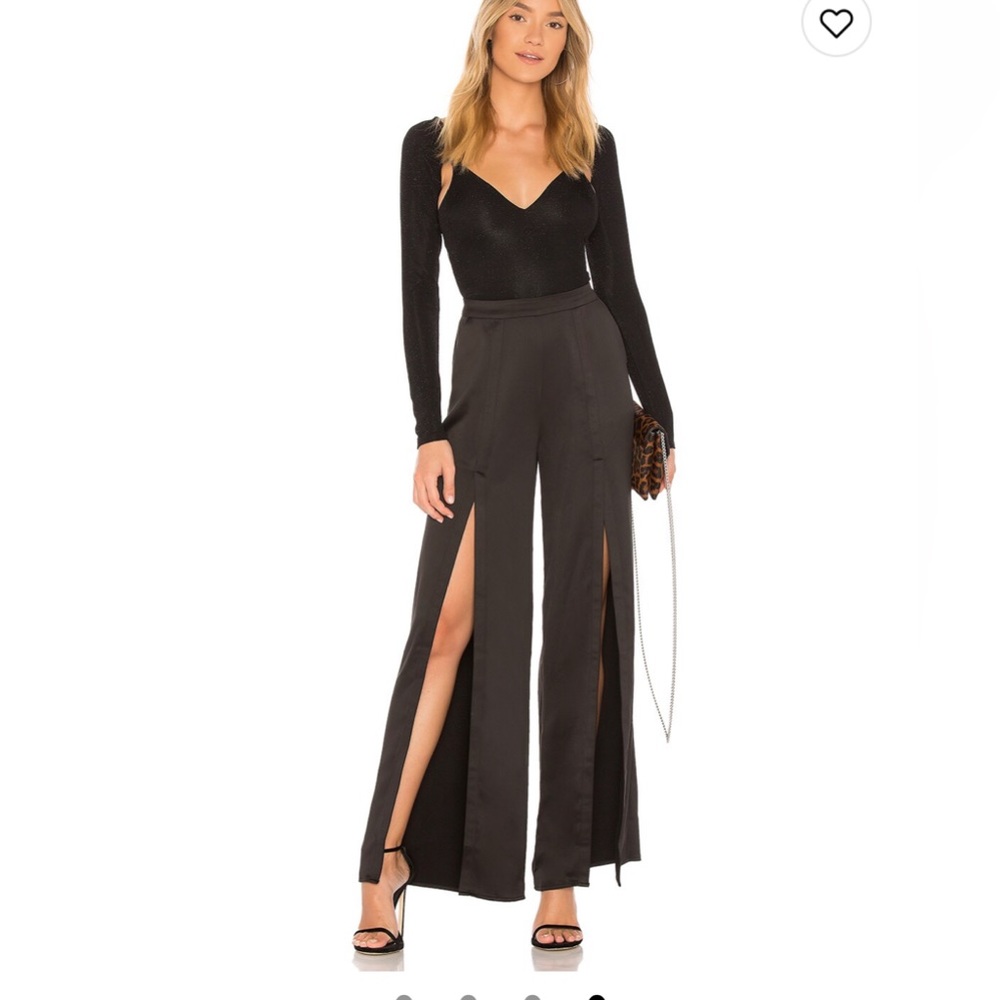 NBd medium flowy silk cut out Drew Pants